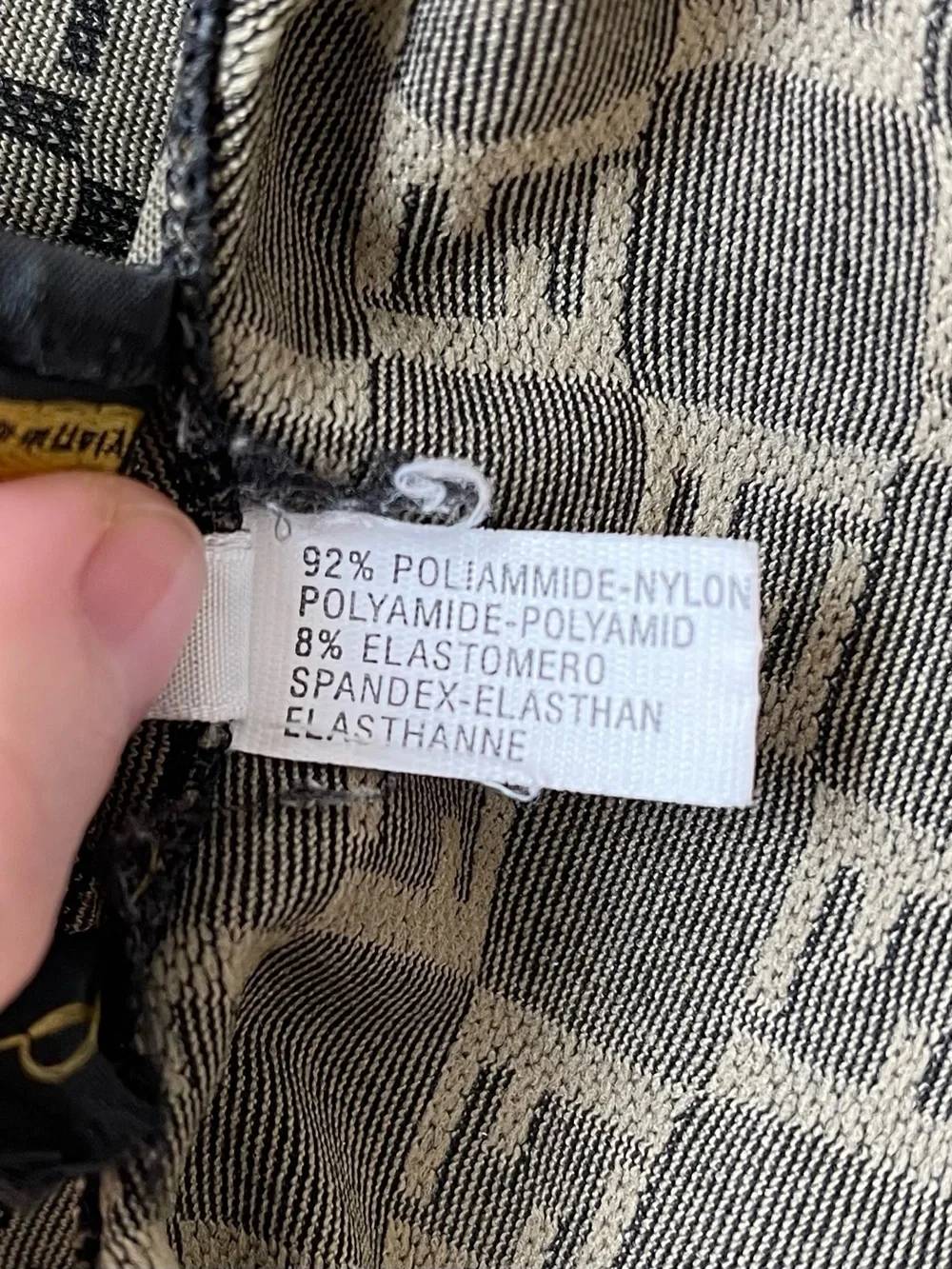 Vintage Fendi FF Monogram One-Piece Swimsuit